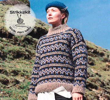 Saksun Sweater Dame forfra
